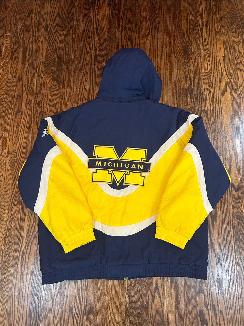 Vintage 90s Michigan Wolverines Apex One Jacket